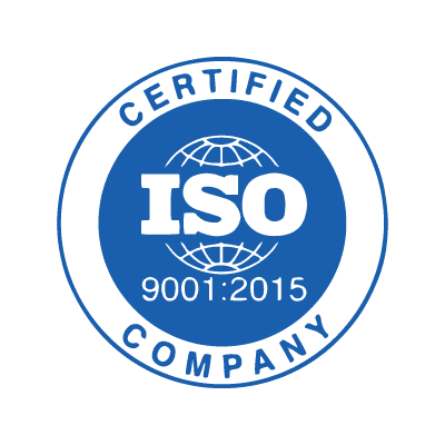 Logo de Certificación en Gestión de la Calidad ISO 9001